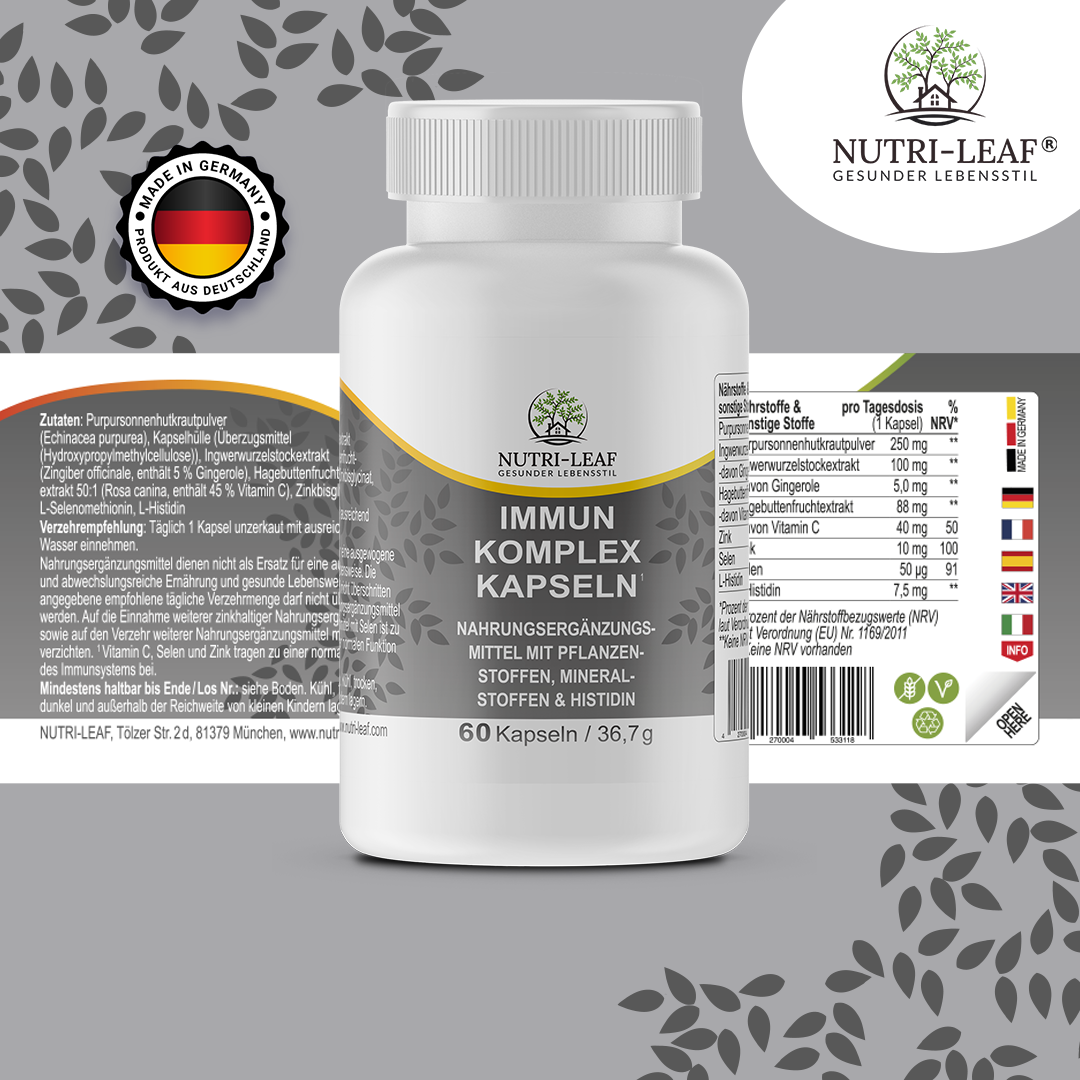 IMMUN KOMPLEX CAPSULES 7-fold active formula for your immune system