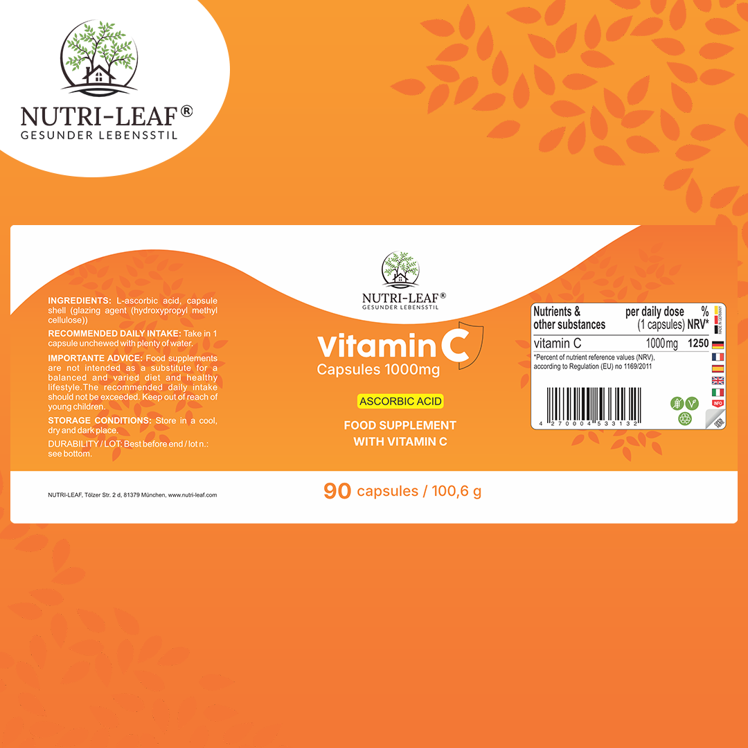 Vitamin C Capsules 1000 mg