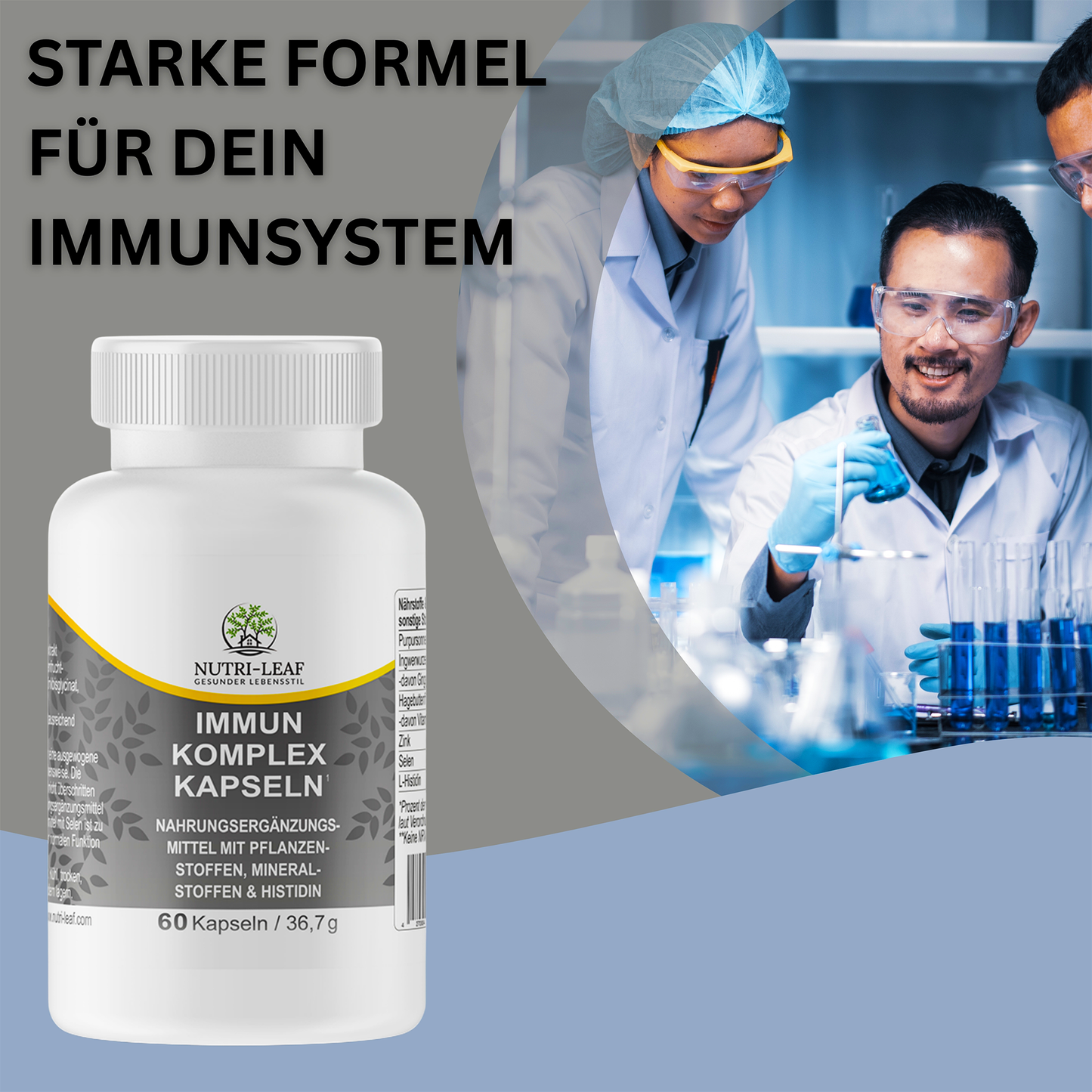 IMMUN KOMPLEX CAPSULES 7-fold active formula for your immune system