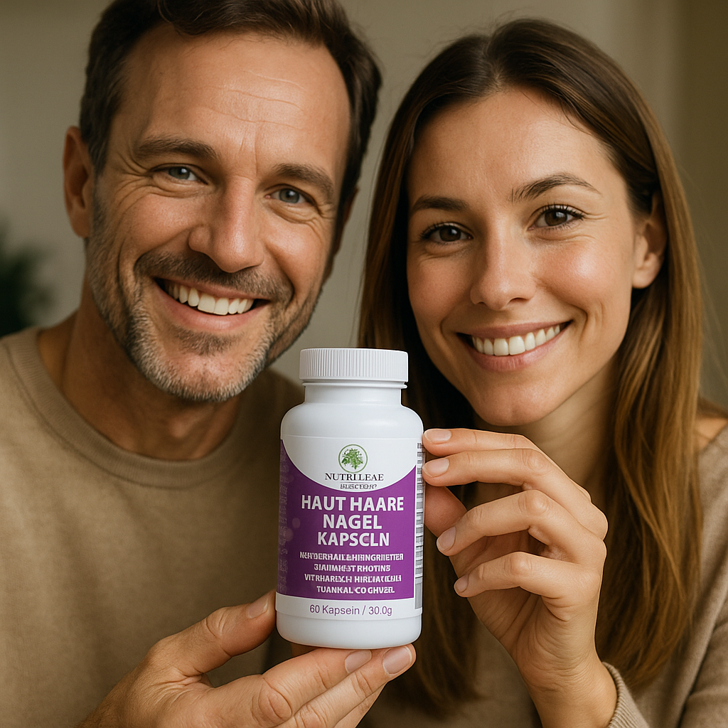 Nutri-Leaf nutritional supplement bottle — quality and certification