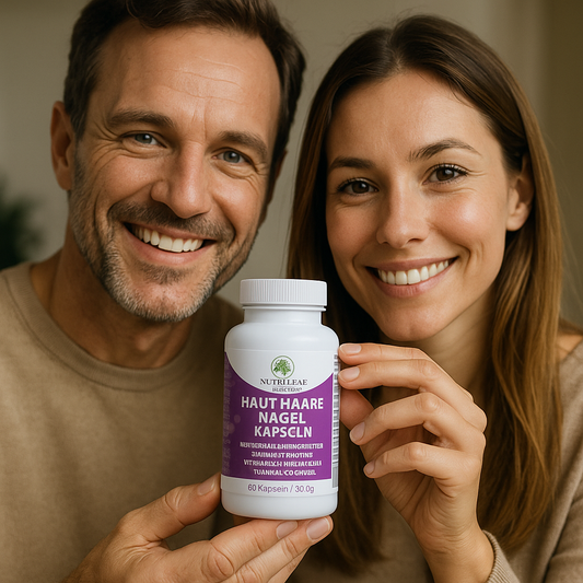 Nutri-Leaf nutritional supplement bottle — quality and certification