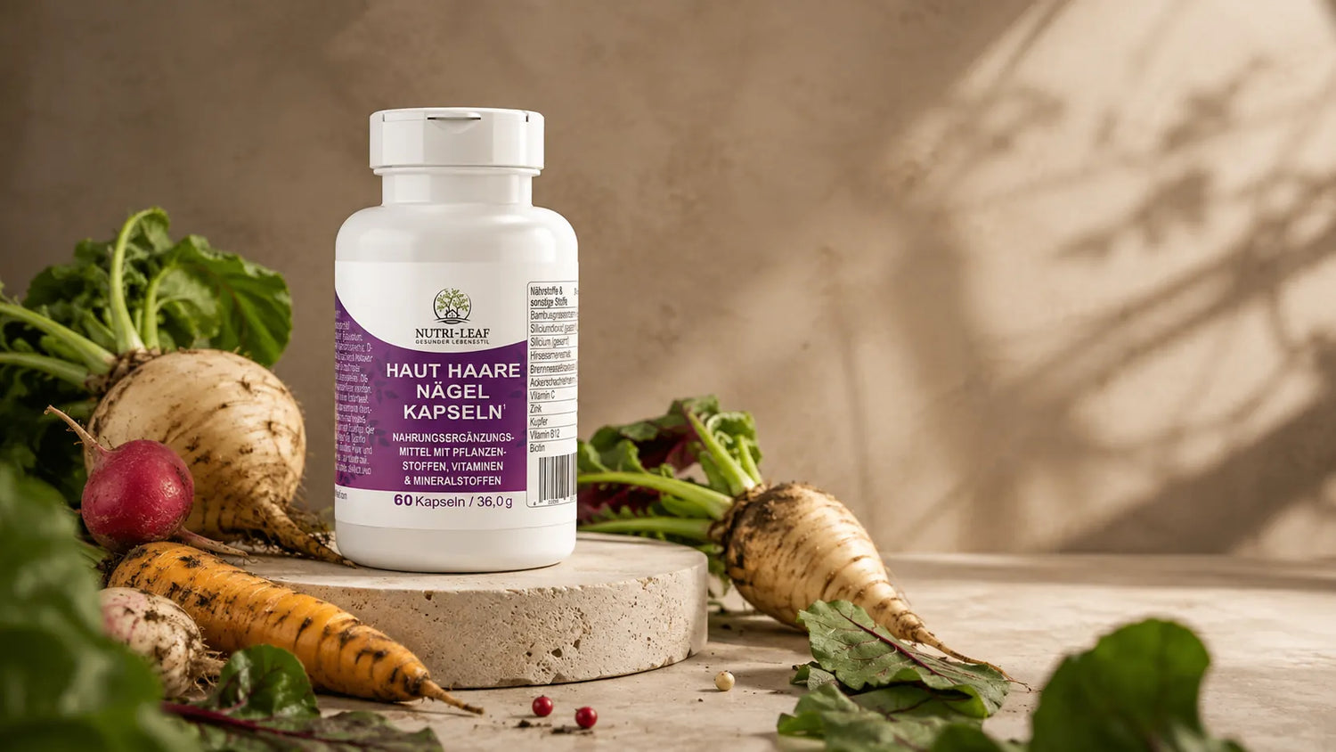 Skin Hair & Nails Capsules lifestyle scene 11 — Nutri-Leaf