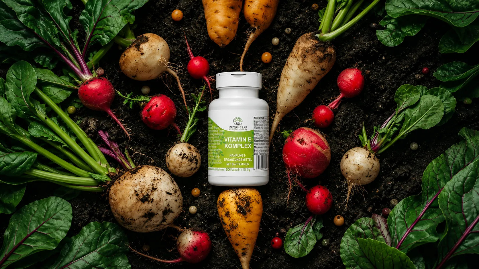 Vitaminb hd vegies with Vitamin B Complex Capsules — Nutri-Leaf