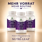 Cilt, Saç ve Tırnak Kapsülleri – Biotin, Çinko ve Bitki Özlü C Vitamini Kompleksi – Nutri-Leaf