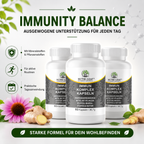 Immunitet Complex Kapsler – Echinacea, Ingefær, Hyben, C-vitamin, Zink & Selen – Nutri-Leaf