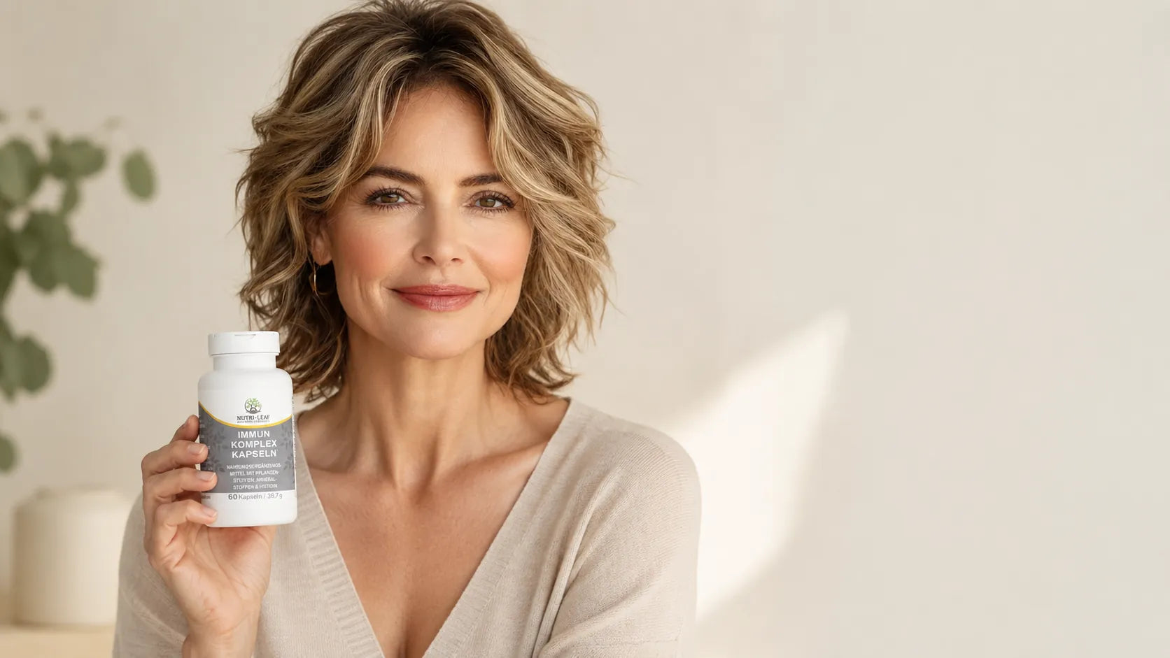 Immunity Complex Capsules lifestyle scene 01 — Nutri-Leaf