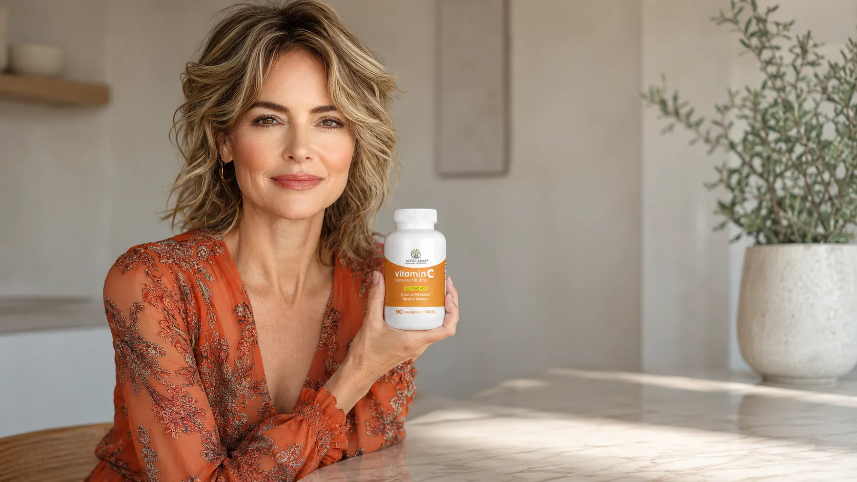 Vitamin C 1000 mg lifestyle scene 01 — Nutri-Leaf