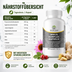 NUTRI-LEAF Immun Komplex Kapseln mit Vitamin C, Zink und Selen