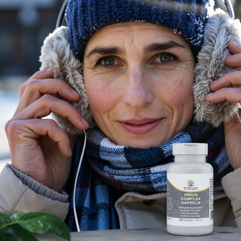 Cozy winter scene with Immunity Complex — Nutri-Leaf
