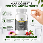 NUTRI-LEAF Immun Komplex Made in Germany mit laborgeprüfter Qualität und hochwertigen Inhaltsstoffen