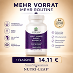 Preisvorteil für Haut Haare Nägel Kapseln von NUTRI-LEAF mit hochwertiger Beauty Formel und attraktivem Rabattangebot